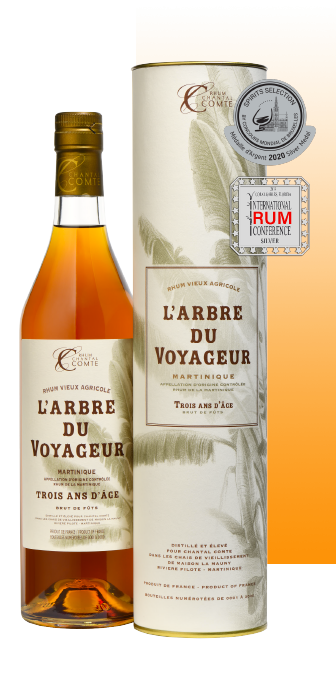 L'ARBRE DU VOYAGEUR RHUM VIEUX (3 ans d’âge) 