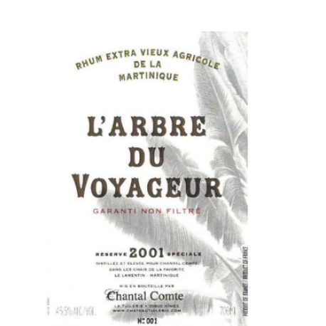 L’ARBRE DU VOYAGEUR RESERVE 2001 