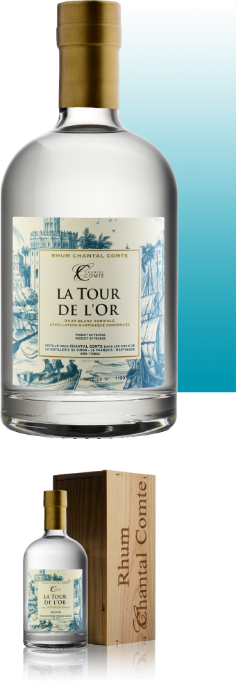 LA TOUR DE L’OR Rhum Blanc AOC Rhum de la Martinique